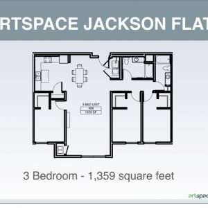Structure Of Three Bedroom Flat
