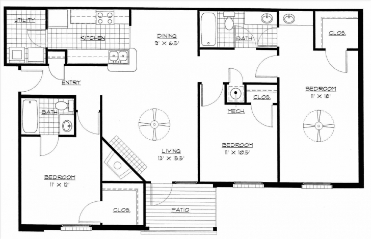 Inspirational Bedroom Flat Plan Drawing Flat House Plan In Nigeria Unique Three Bedroom Flat Plan Photo