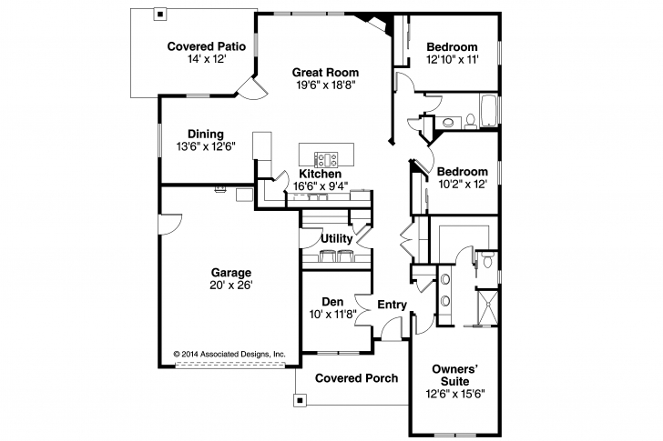 Inspirational Country House Plans - Westfall 30-944 - Associated Designs 10×30 Home Design Picture