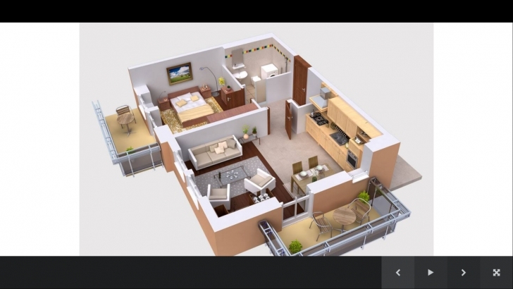 Inspirational House Plans 3D Smartness Inspiration 16 - Tiny House 16*45 House Plan 3D Pic