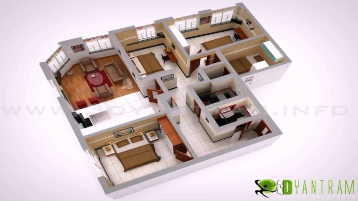 Inspirational Low Budget Modern 3 Bedroom House Design Floor Plan 3D - Youtube Low Budget Modern 3 Bedroom House Design Floor Plan 3D Image