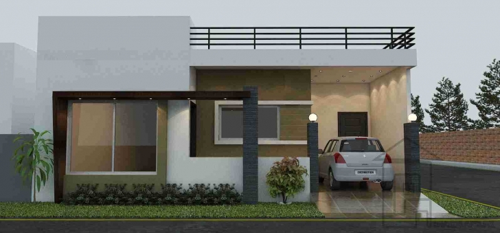 Inspirational Outstanding Single Floor House Front View Designs With Storey Design Single Floor House Front Elevation Designs Photo
