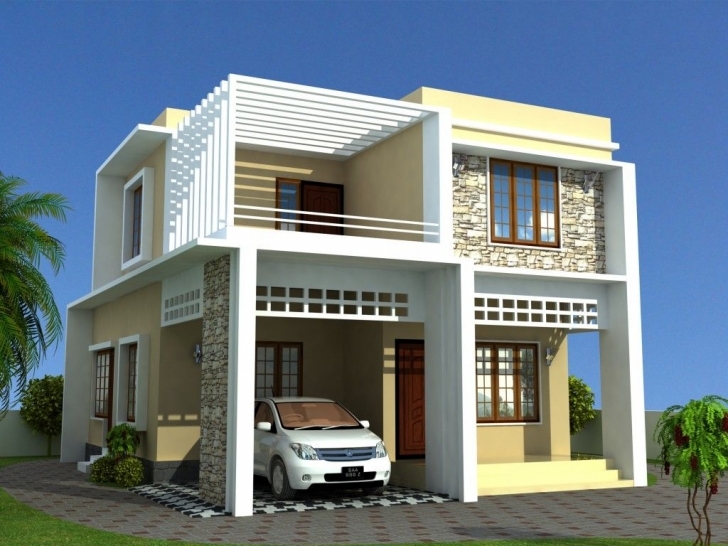 Inspirational Pin By Archplanest: Best House Design India On Best House Designs Contemporary Model House Image