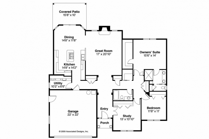 Inspirational Traditional House Plans - Porterville 30-695 - Associated Designs 10×30 Home Design Image