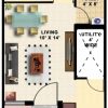 15*50 House Plan 3D