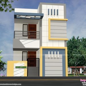 16 Feet Front Elevation Design