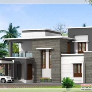 Kerala Modern House Plan And Elevation