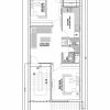 20*50 House Plan West Facing