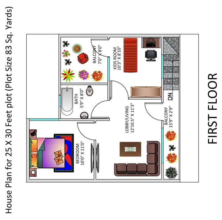 Inspiring 30 30 House Plan | Musicdna 15 Feet By 25 Feet House Plans Photo