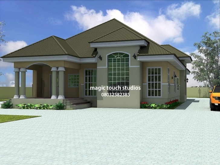 Inspiring 5 Bedroom Bungalow House Plans 5 Bedroom Bungalow Floor Plans In House Designs And Floor Plans In Nigeria Pic