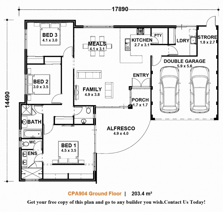 Inspiring Awesome 3 Bedroom House Plans Pdf Free Download South Africa - House Free House Plans Download South Africa Photo