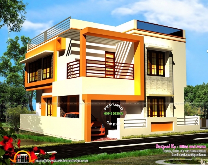 Inspiring Duplex House Front Elevation Designs 2017 Floor And Images ~ Albgood North Face House Front Elevation Image