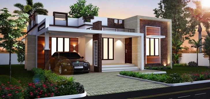 Inspiring Flat Roof House Plans Nice Carports 2 Bhk House Plan 2 Bedroom House 2 Bedroom Flat Roof House Plans Image