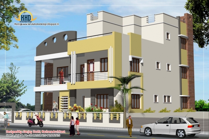 Inspiring Home Appliance: January 2012 Rachana Architects North Face Elevation Picture