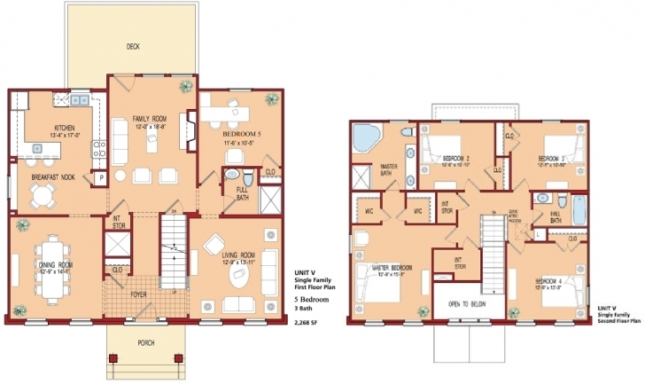 Inspiring House Floor Plans 5 Bedroom Plan Of Five Bedroom Flat Picture