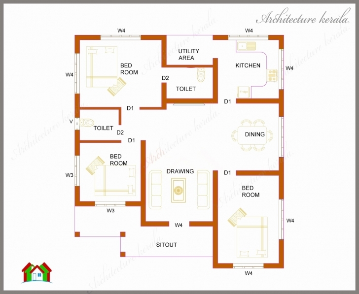 Inspiring Kerala Model House Plans 1500 Sq Ft Luxury 1000 Sq Ft Floor Plans 1500 Sq Ft House Plans Kerala Style Pic