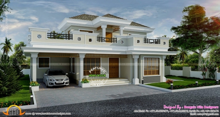 Inspiring Stylish House Exterior - Kerala Home Design And Floor Plans Kerala House Planners In Abu Dhabi Photo