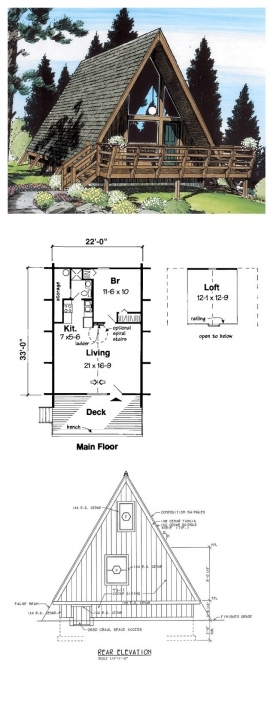 Interesting 51 Best A-Frame House Plans Images On Pinterest | Architecture A Frame House Plans With Basement Pic