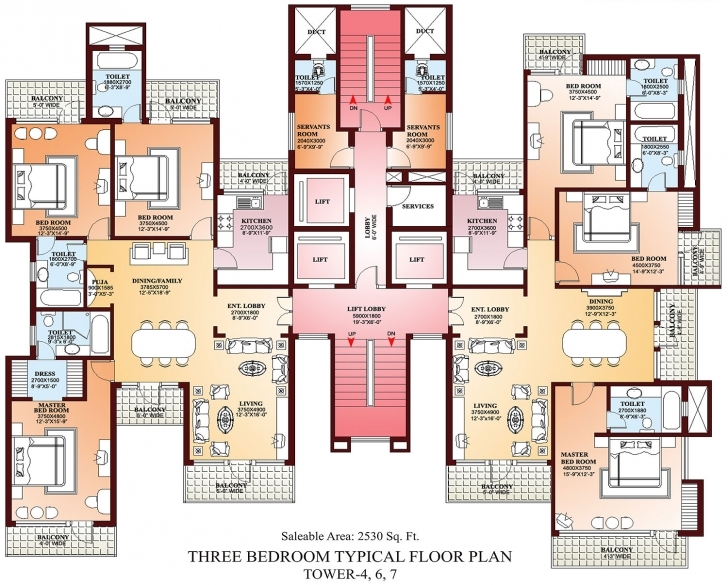 Interesting Amazing Of Gallery Of Floorplans At Apartment Floor Plans #6292 House Plans For 6 Bedroom Flat Picture