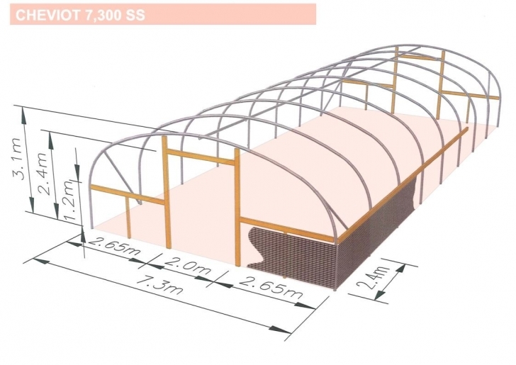 Interesting Apartments : Sheep Polytunnel M Wide Sketch Plan Of Sheep House Sheep Housing Plans Photo