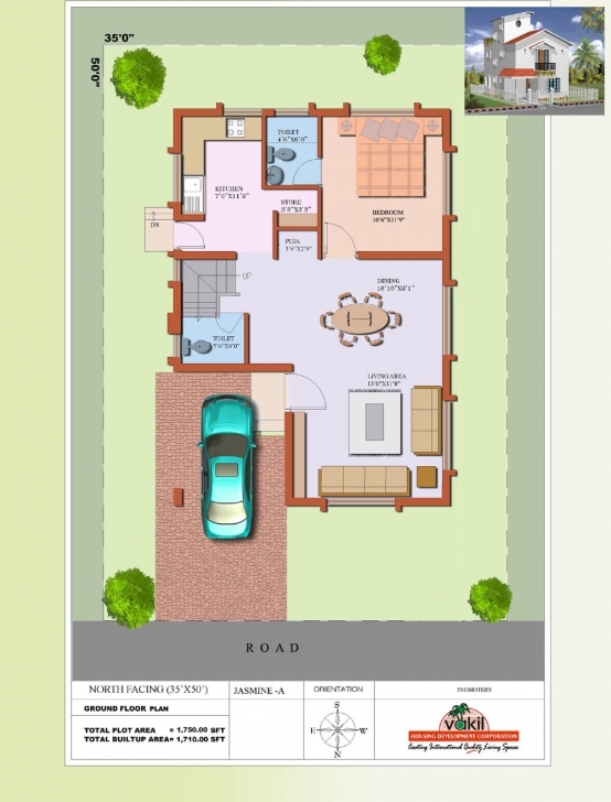 Interesting Ground Floor House Plans East Face Fresh North Facing Jasmine Gf North Face 30X40 Site Plan Picture