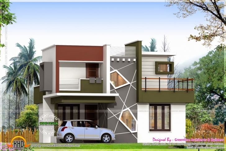 Interesting Home Architecture: Modern Mediterranean Style Home Plans Modern Low Budget Modern 3 Bedroom House Design In India Image