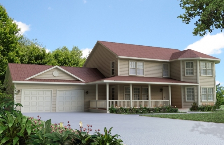 Interesting House: House Plans With Front Porch Two Story Bilevel Front Porch Picture