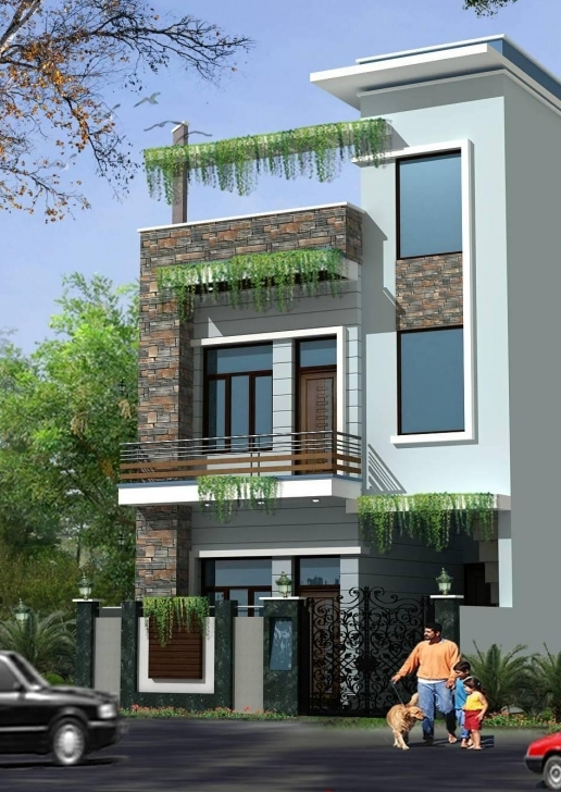 Interesting House Model Front Side | The Base Wallpaper Front Elevation House 20 Ft Picture