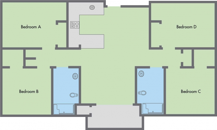Interesting Images Of 4 Bedroom Flat Complete House Remodeling A Mobile 2018 Simple 4 Bedroom Flat Plan Image