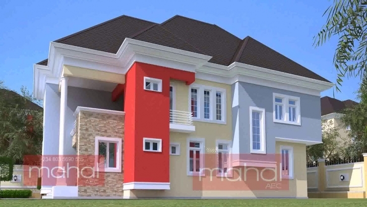 Interesting Modern Duplex House Plans In Nigeria - Youtube Nigerian Duplex Plan Pic