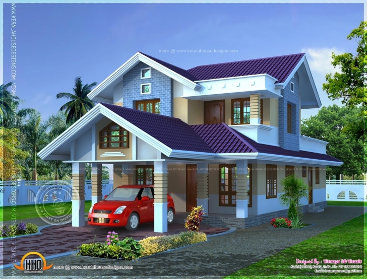 Interesting Narrow Lot House Plan Kerala Home Design Floor Plans - Building Kerala House Designs And Floor Plans 2015 Photo