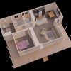 Simple House Plan With 2 Bedrooms In India