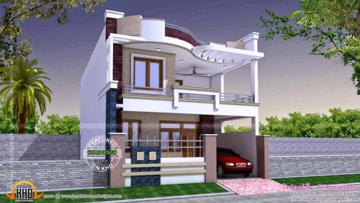 Interesting Simple Indian House Front Design - Youtube House Front Design Image