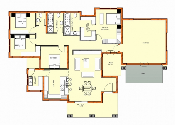Interesting Small 2 Bedroom House Plans South Africa - Bedroom Design Ideas 3 Bedroom 2 Bathroom House Plans South Africa Image