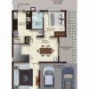 1000 Sq Ft House Plans With Car Parking