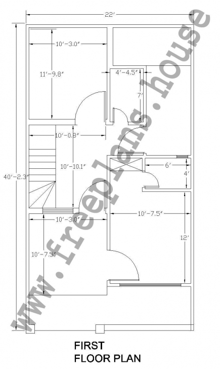 Latest 22X40 Feet /81 Square Meter House Plan | Plans | Pinterest | Square 22*40 House Plan Pic