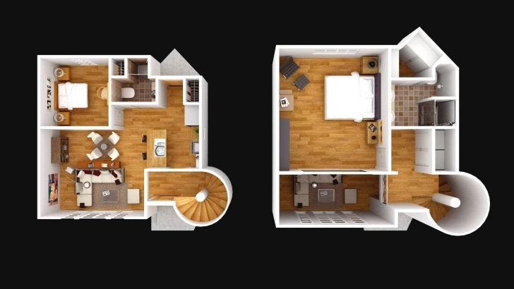 Latest 3D 2 Floor House Plan Images Ideas And Small Planhome Design Storey 2 Storey House Plan 3D Picture