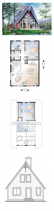 Latest 51 Best A-Frame House Plans Images On Pinterest | Architecture A Frame House Plans Photo