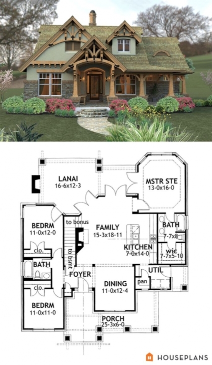 Latest 81 Best Modern Craftsman Plans Images On Pinterest | Modern 3 Bedroom Bungalow In Half Plot Of Land Pic