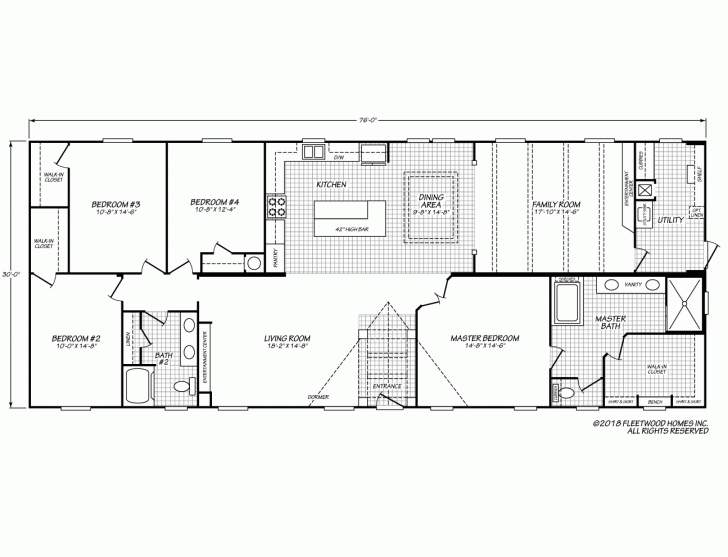 Latest Canyon Lake 32764A|Fleetwood Homes Land Of 25 By 30 Plan Picture