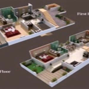 House Map Design 25*50 3D
