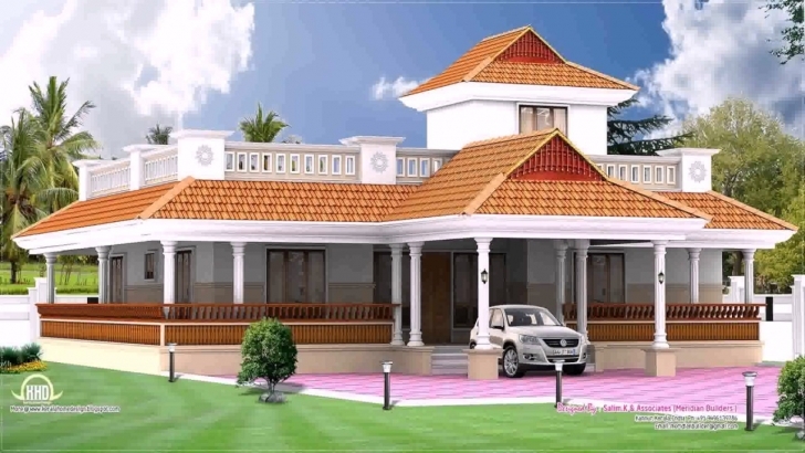Latest Kerala Style House Elevation Single Storey - Youtube Kerala Home Elevation Single Floor Image