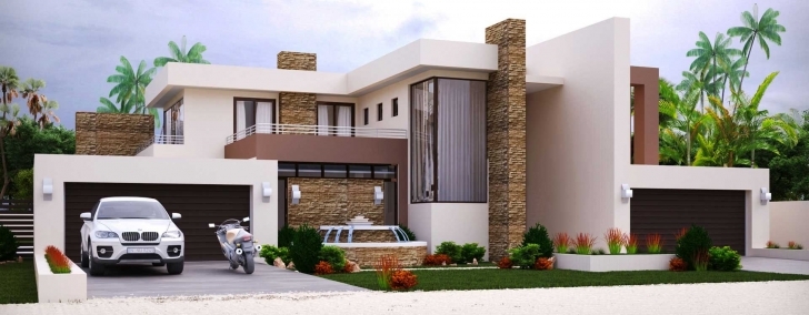 Latest Modern Style House Plan Bedroom Double Storey Floor Plans Home Best Ever South African House Plans Photo