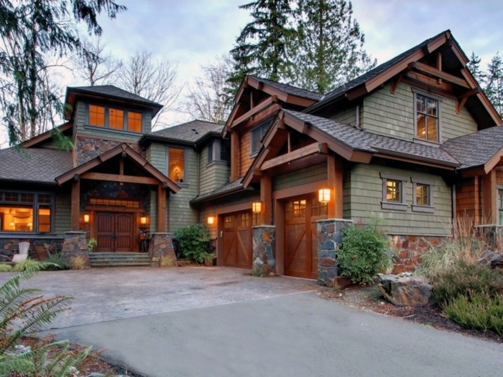 Latest Mountain Rustic House Plans Style Craftsman Lodge Home With Luxury Mountain Lodge Home Plans Picture