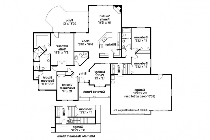 Latest Tuscan House Plans - Brittany 30-317 - Associated Designs Tuscan House Plan Photo