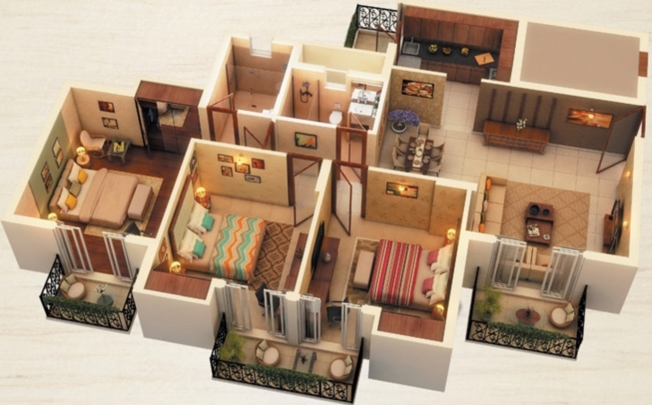 Marvelous 1500 Sq Ft House Plans In 3D | Daily Trends Interior Design Magazine 1500 Sq Ft House Plans 3D Photo