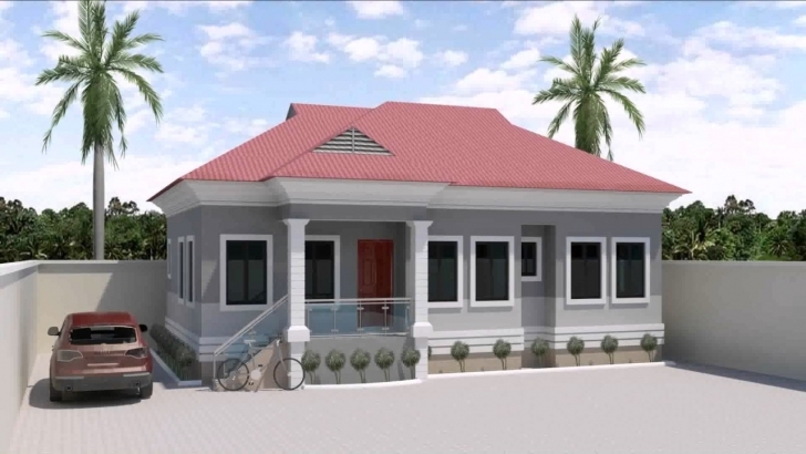 Marvelous 3 Bedroom Bungalow House Designs In Nigeria - Youtube One Bedroom Flat Design In Nigeria Photo