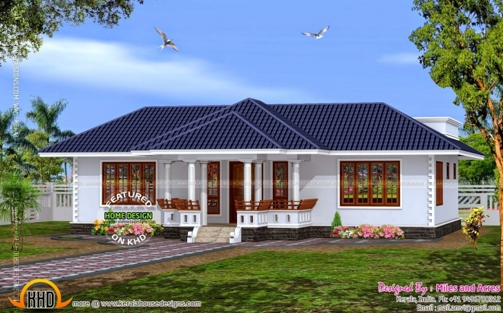 Marvelous Bedroom House Plans Kerala Style Buzz Online Plan Of Single Floor Fantastic Single Floor House Image