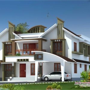 Kerala House Elevation 2018