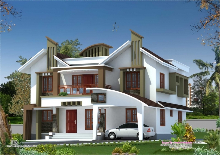 Marvelous Front Elevation Of Single Floor House Kerala Pictures Including Kerala House Elevation 2018 Photo